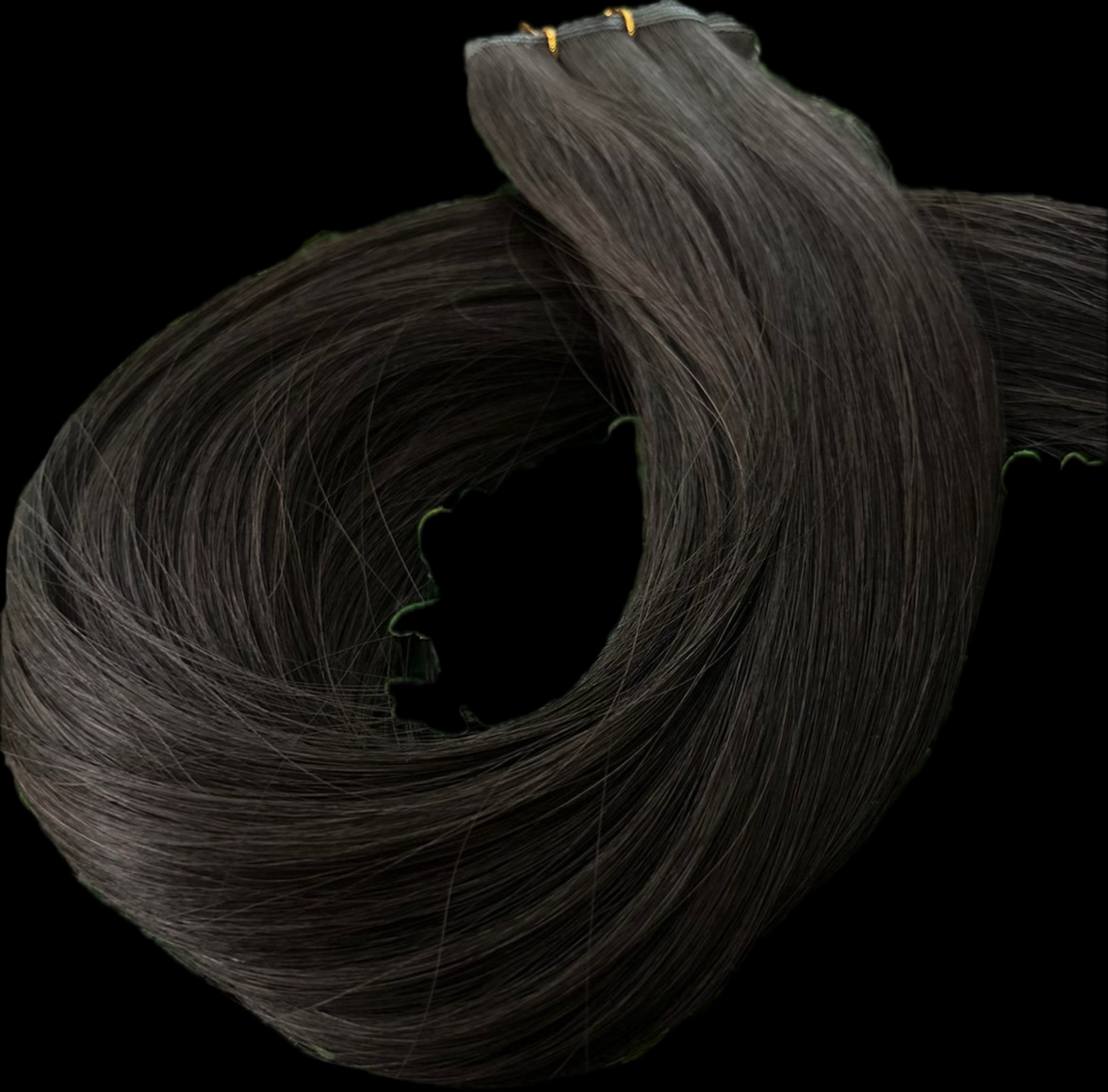 Natural Black Micro Weft